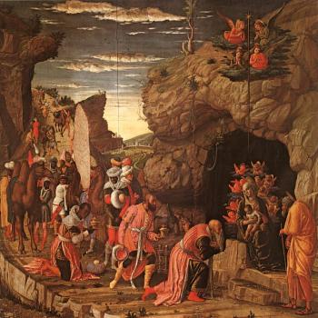 Andrea Mantegna : Adoration of the Magi